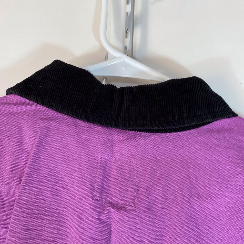 💜BOGO Purple Jean Jacket with Black Collar - Picture 3 of 3